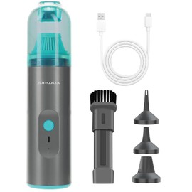 AIRWOX Cordless Handheld Vacuum, 13000Pa High Power Car Vacuum with Brushless Motor and Blower Accessories, for Home and Car Use