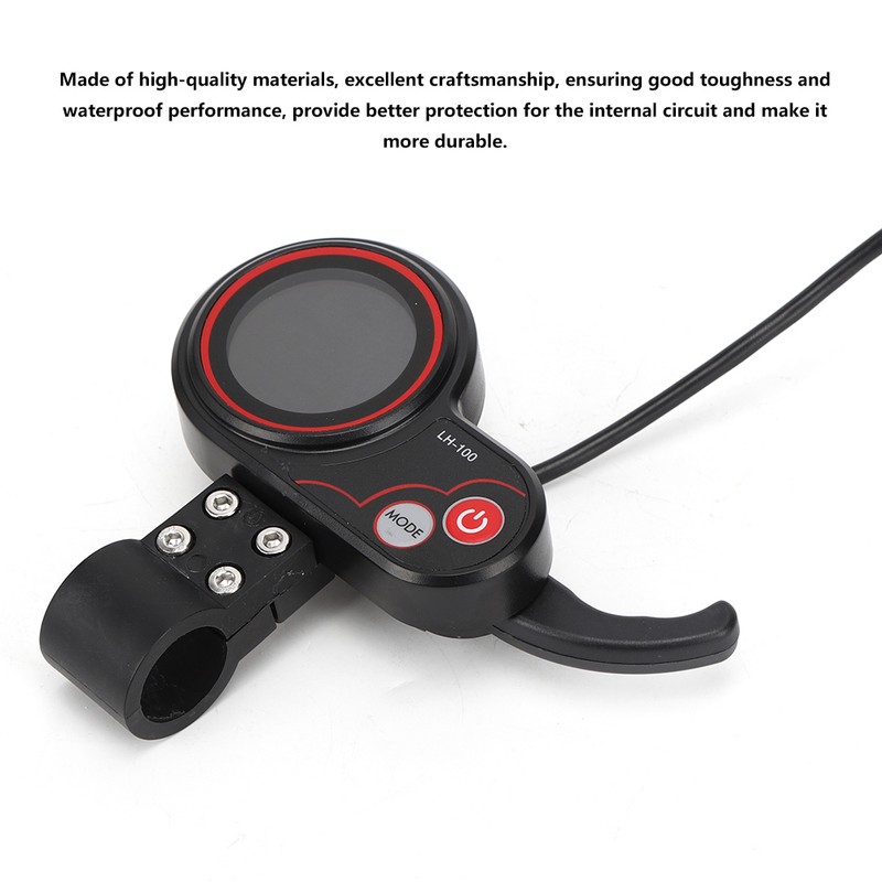 LCD Colorful Screen Controller Thumb Throttle Double Drive for Electric