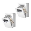 Key Lock Box Wall Mounted, Fayleeko 4 Digit Combination Lockbox