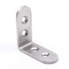 Meiyea 10PCS L Bracket, Corner Bracket with Screws, Right Angle,