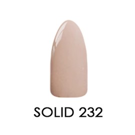 Generic Chisel Nail Art 2 in 1 Acrylic/Dipping Powder 2 oz - SOLID 232