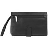 Bodenschatz 017218 Men's Genuine Leather Wrist Bag Black, black, Unit
