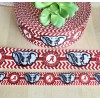 Unbranded 7/8 & 1.5" (1 YD) Alabama Crimson Tide Grosgrain Ribbon Roll Tide - 7/8"