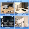 Sujetador de Cables, Set 100 Clips Adhesivos y 6 Sujetadores