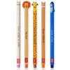 LEGAMI Set of 5 Erasable Gel Pens with Thermosensitive Eraser