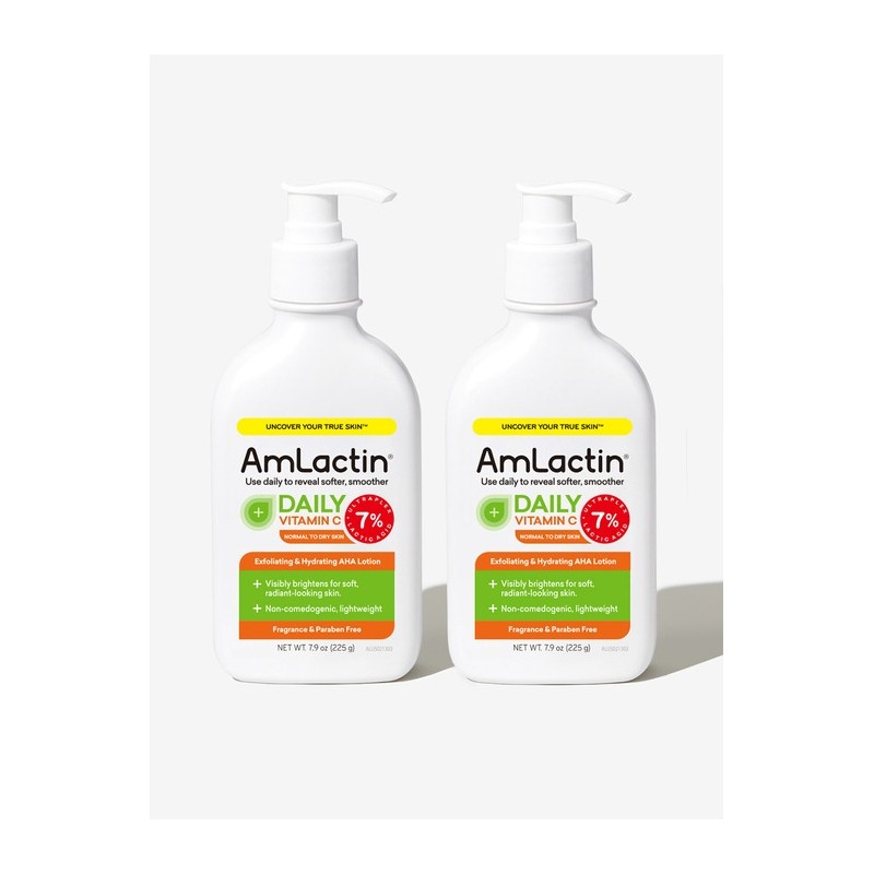 [Set of 2] M-Lactin Lactic Acid 12%7% Lotion 225g (3