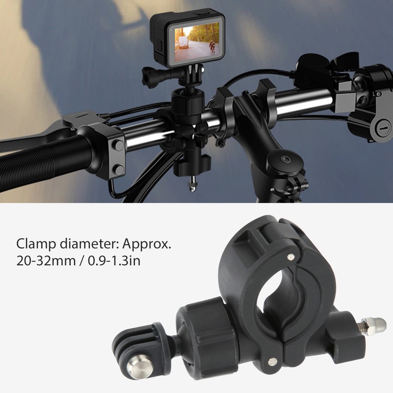TELESIN 360° Outdoor Cycling Bicycle Fixed Pipe Clamp General Sports
