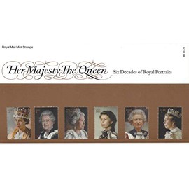 Her Majesty The Queen Six Decades Stamps Presentation Pack #485