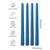 Viyffo Taper Candles 10 Inch – 4 Pack Cornflower Blue,
