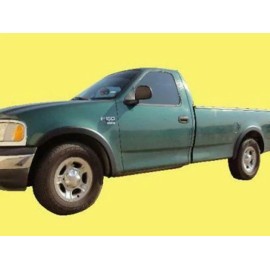 P U TECH FENDER FLARES Fits 1997-2003 FORD F150 NEW MATTE BLACK 4PCS