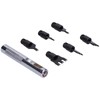 Leather Prong Set Metal Interchangeable Flat Chisel Bit Hole Punch