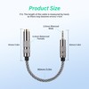SinLoon 4.4mm Female to 2.5mm Male Balanced Audio Adapter Cable,