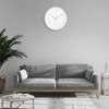 Wall Clock, Radio Wave, Silent, Scandinavian Stylish, Clock, Wall Mount,
