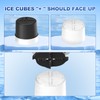 Ice Mold Accessory for KitchenAid Shave Ice Attachment, Reusable Plastic