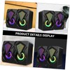 LABRIMP 1 Pair USB Computer Speakers Portable Creative Speaker for