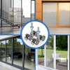 Tallew 4 Pcs 4 Wheel Silent Trolley Assembly Rollers for