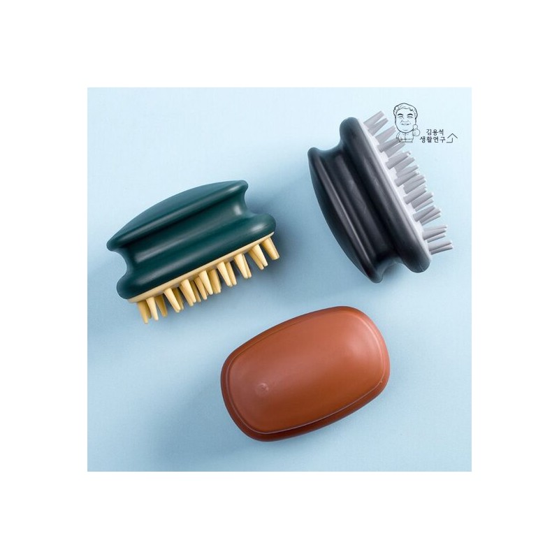 DK Korea [Pack of 2] Duol Hair Scalp Brush Scalp