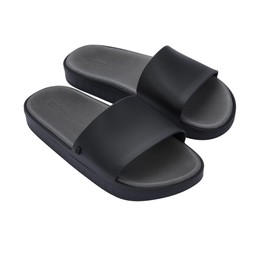 Melissa Shoes Beach Slide Next Gen Matte Black/Smoke 8 M