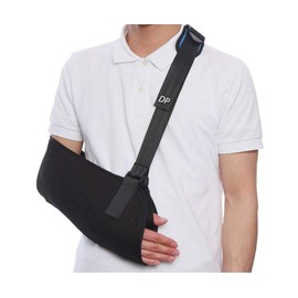 Dreampassing Ha224 Original Arm Leader, Arm Holder, Fracture, Dislocation, Cast, Neoprene for Arm Hanging, Triangular Width (Black)