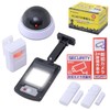 Yamazen BOS-5 Security Set of 5 Dummy Camera, Solar Sensor