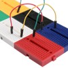 zalati Mini Breadboards 6pcs 170 Tie Points Small Solderless Prototype