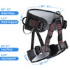 HandAcc Climbing belts, Thicken Professional Half Body Safety Belt Climbing