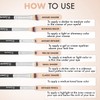 Make Up Eye Brush Set - Eyeshadow Eyeliner Blending Crease