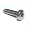 Machine Screws/Bolts Zinc Plated (BZP) Pozi Pan Head Mch Screw M8 8mm x 25mm (Pack of 10)
