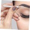 FOMIYES 60pcs Portable Eyebrow Brushes with Caps Mini Eyelash Applicators