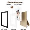 Picrit 5x7 Picture Frame for Wall Mounting or Table Top