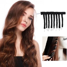 Self-Perm Sponge Hair Roller Octopus Wave Fixer Styling Roll 2ea
