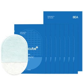 Zero Pore Peel Pads (8ea) | Smoothing Mitt for Face & Body | Rice Extract, Natural AHA & Panthenol | Double-Sided Organic Cotton & Microfiber Pads | Polish for Smooth, Clear Skin | Korean Skin Care