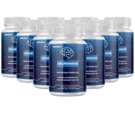 Pelican Vitamins Neuromaxis- Brain & Nerve Support- 10 Bottles- 600 Capsules