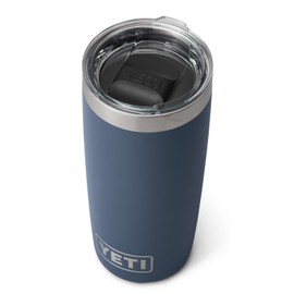 YETI Rambler Tumbler, Vaccum Insulated Stainless Steel Tumbler with Magslider Lid, Navy, 10 oz (296 ml)