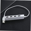 LALAFINA USB Port Hub Converter High Speed Multi Interface Extension