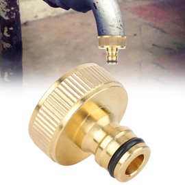 Hose Connector Female Thread Quick Connect Adapter for Garden Watering Proof Easy Install Compatible with Standard Hoses