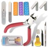 kuriiro Single Edge Nippers Tool Set, Plastic Model Nipper, File,