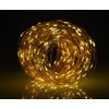 Lunartec String Light: Solar Copper Wire Fairy Lights, 300 Warm