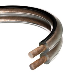 KK Cable Mukjipa-Cable-03 12AWG (Gauge) x 2Conductor Audio Cable 5N (99.999%) OFC Oxygen Free Pure Copper Speaker Cable 700 Lead x 2Conductor Speaker Cord Mukjipa-Cable-03 (5M(16Ft), 12 AWG)