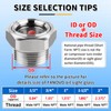 1.5" NPT Sight Glass for Air Compressor with Red Monitor