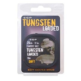 ESP Tungsten Loaded Hooklink (Soft/Choddy Silt/10m)