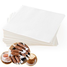 AENTGIU Candy Wrappers for Homemade Candy - 5x5 Inches 300 Pcs Wax Paper Candy Wrappers For Caramels - Confectionery Twisting Pre-Cut Parchment Sheets for Food, Chocolate, Cookies, Hamburger, Tamale