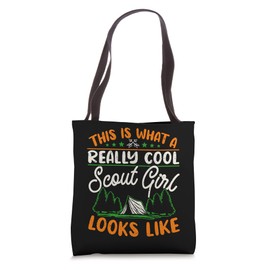 Scout This Is What A Really Cool Scout Girl Looks Like Tote Bag