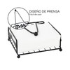 Servilletero De Metal Cuadrado Elegante Y Resistente