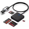BENFEI Memory Card Reader, BENFEI 4in1 USB USB-C to SD