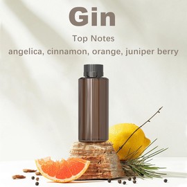 DIFFMELY Scent Diffuser Genuine Oil - 6.8Fl Oz 200ml Original Bottle for X200 X2000 Diffuser, Aromatherapy Oil, Less Than 0.55 Cost per Day, Type Gin