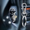 Key Ring Stainless Steel Small 320 Pieces Carabiner Key Ring