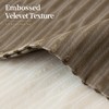 Embossed Velvet Pillow Covers 18x18, Set of 2, Camel Soft