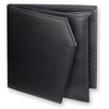 INDESTAR Men's Bi-fold Wallet, Cowhide Leather, Thin, Compact, Coin Purse