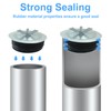 HARSKIYER 6 Inch Sewer Cleanout Cap, Durable Mechanical Test Plug
